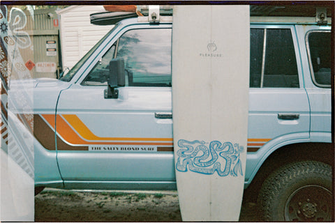 The Salty Blond x SFD sticker