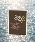 Good & Wonderful Greeting Card