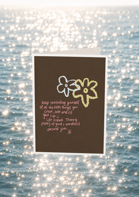 Good & Wonderful Greeting Card