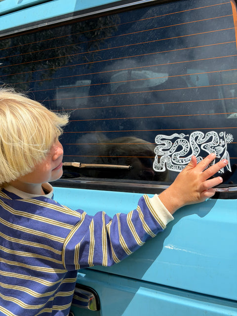 The Salty Blond x SFD sticker